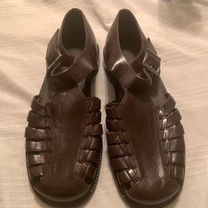 Tommy Bahama Leather Fisherman Sandals Sz 8.5